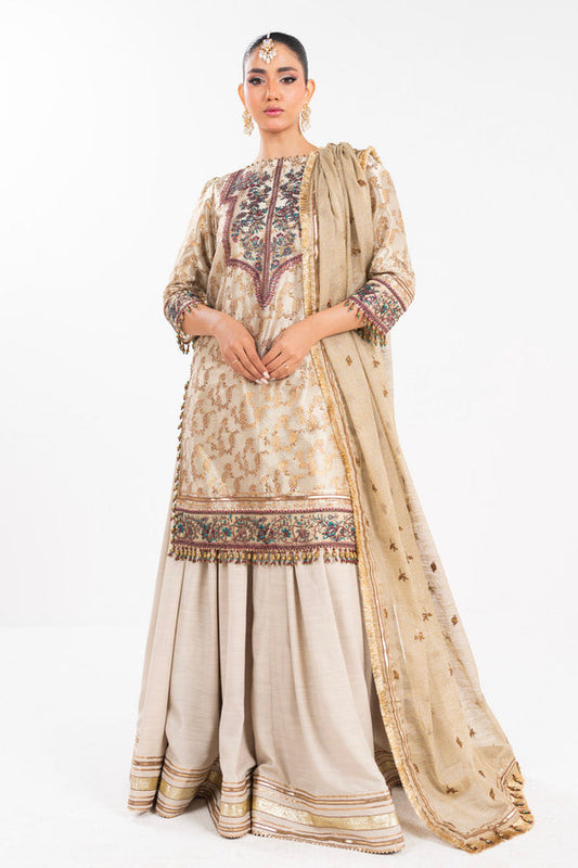 Al Karam | Luxe Formals | RTS | SHIRT, LINING, TROUSER & DUPATTA P - Ladies Clothes - Maria Faisal