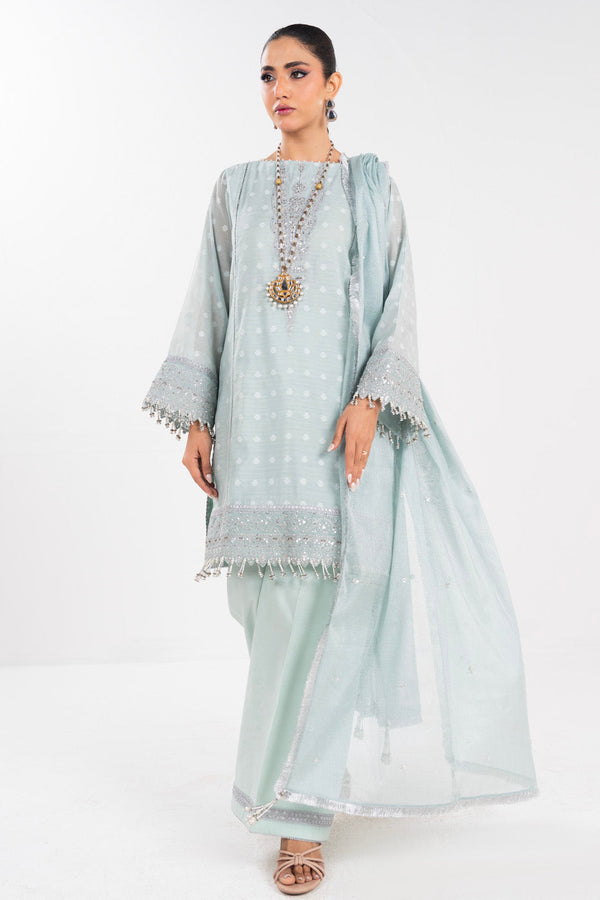 Al Karam | Luxe Formals | RTS | SHIRT, LINING, TROUSER & DUPATTA E - Ladies Clothes - Maria Faisal