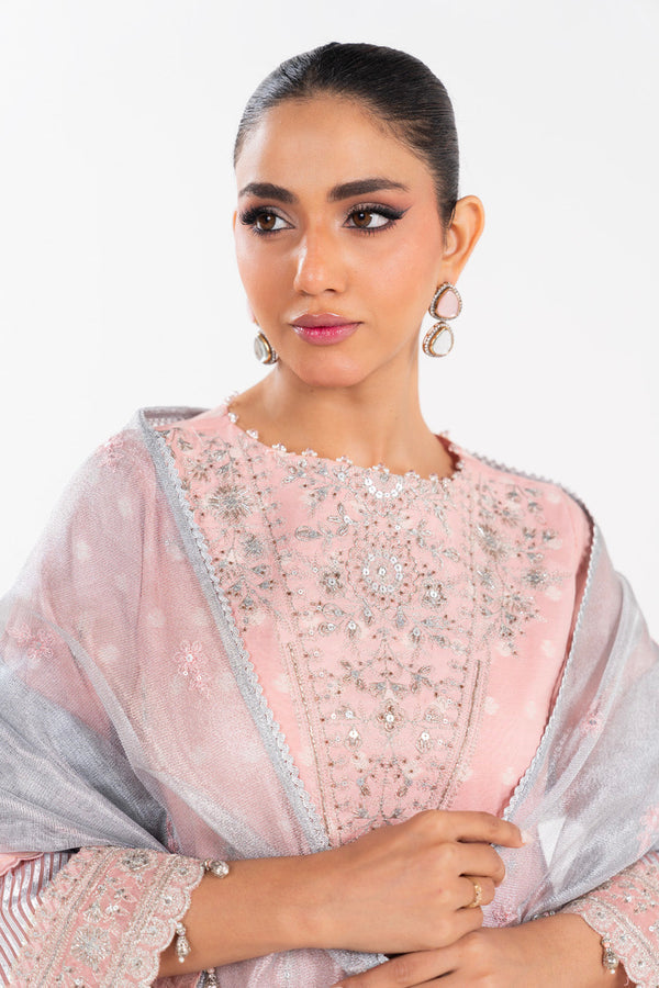 Al Karam | Luxe Formals | RTS | SHIRT, LINING, TROUSER & DUPATTA F - Ladies Clothes - Maria Faisal