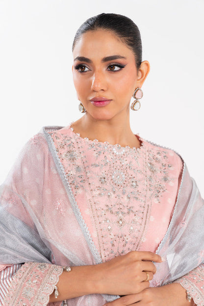 Al Karam | Luxe Formals | RTS | SHIRT, LINING, TROUSER & DUPATTA F - Ladies Clothes - Maria Faisal