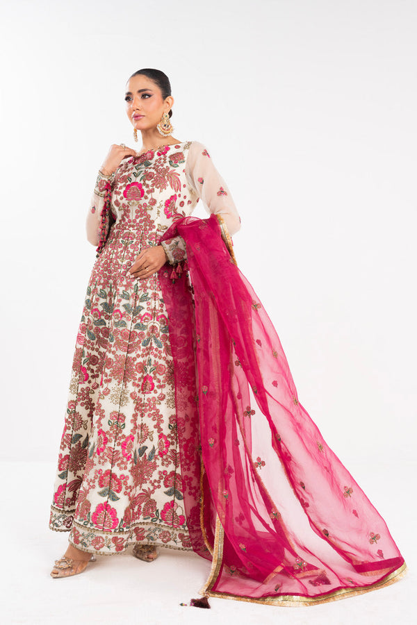 Al Karam | Luxe Formals | RTS | SHIRT, LINING, TROUSER & DUPATTA J - Ladies Clothes - Maria Faisal