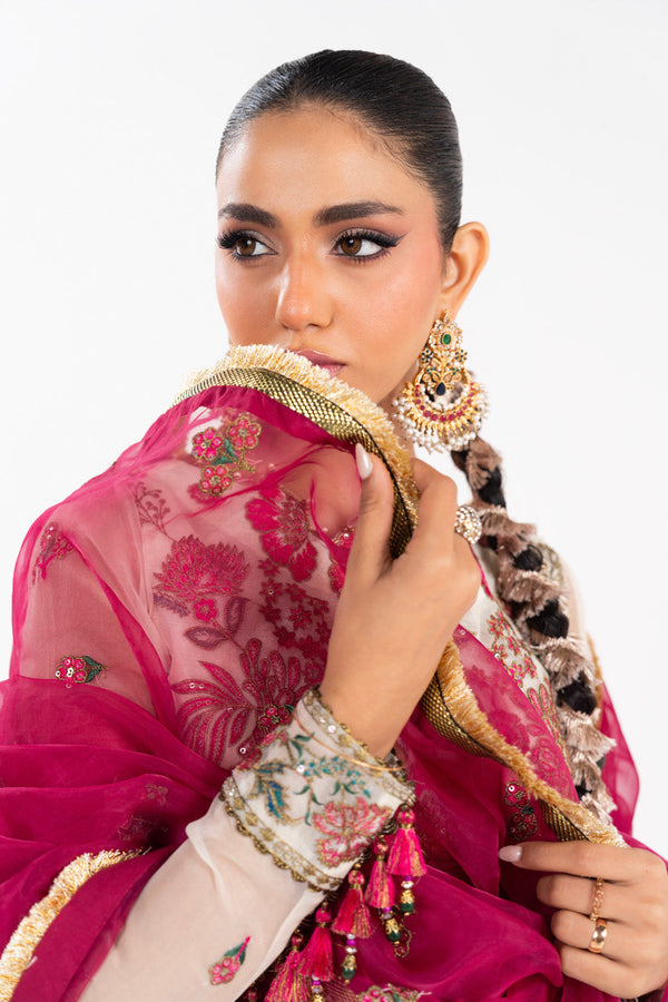 Al Karam | Luxe Formals | RTS | SHIRT, LINING, TROUSER & DUPATTA J - Ladies Clothes - Maria Faisal