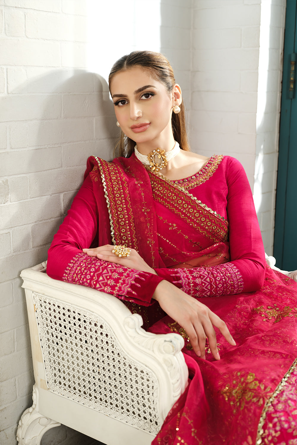 Saira Rizwan | Naqsh Festive | SRN24-04 Sharmas - Wedding Dress - Maria Faisal