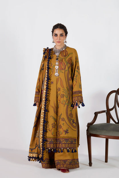 LALEH-SRW25-07 – authentic Pakistani dress from the Winter Khaddar 25 collection for women in the UK