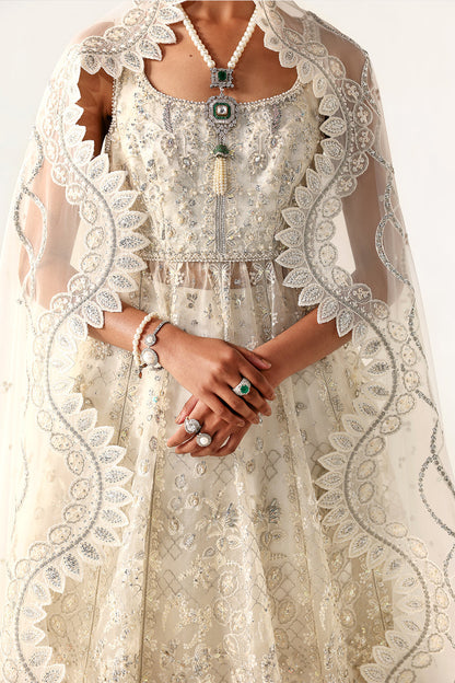 Saira Rizwan | Silk Luxe 26 | FARAH- SRLSP-26-07 - Dress - available at Maria Faisal in UK and USA.