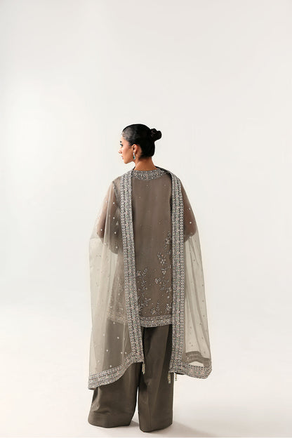 Saira Rizwan | Silk Luxe 26 | VEYA- SRLSP-26-06 - Dress - available at Maria Faisal in UK and USA.