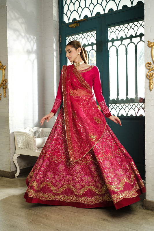 Saira Rizwan | Naqsh Festive | SRN24-04 Sharmas - Wedding Dress - Maria Faisal