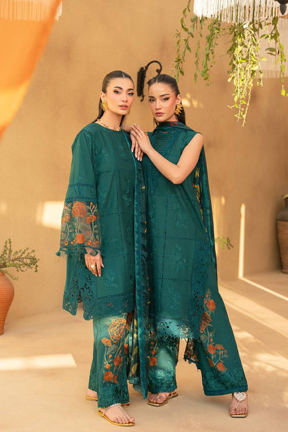 Saira Rizwan | Luxury Lawn 25 | LIRA-SRL25-10 by Maria Faisal - Registered Vendor of : Saira Rizwan - type : Ladies Clothes - 100% original wedding dresses