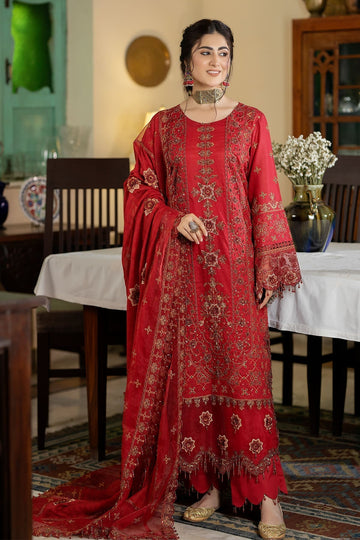 Raeesa Premium | Kimora Lawn Collection | Kimora | HL-14 Nora