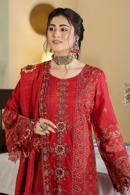 Raeesa Premium | Kimora Lawn Collection | Kimora | HL-14 Nora - Ladies Clothes - Maria Faisal
