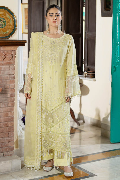 Raeesa Premium | Kimora Lawn Collection | Kimora | HL-20 Sunbul - Ladies Clothes - Maria Faisal