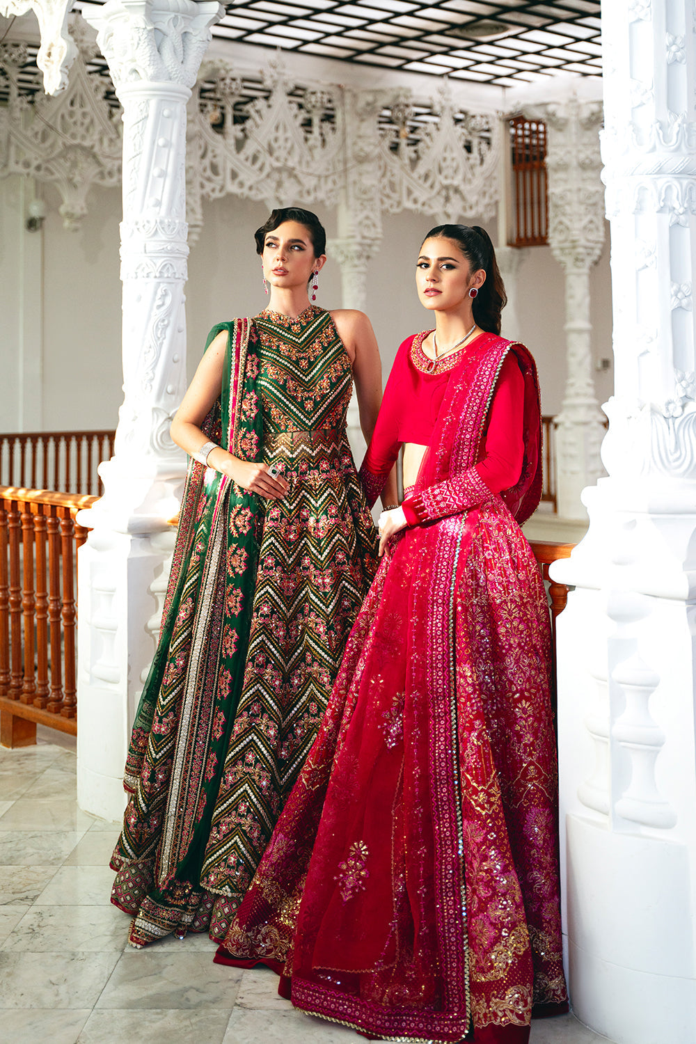 Saira Rizwan | Naqsh Festive | SRN24-04 Sharmas - Wedding Dress - Maria Faisal