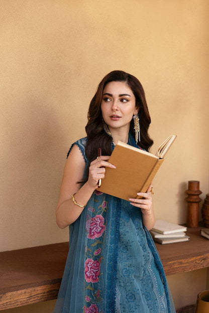 Saira Rizwan | Luxury Lawn 25 | ALMA-SRL25-12 by Maria Faisal - Registered Vendor of : Saira Rizwan - type : Ladies Clothes - 100% original wedding dresses