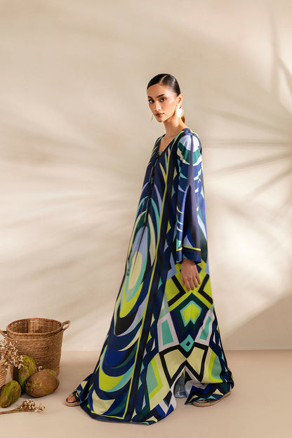 Saira Rizwan | Silk Coords 25 | BAHAMA BLUSH - SRSP-25-06 - Formal Wear - available at Maria Faisal in UK and USA