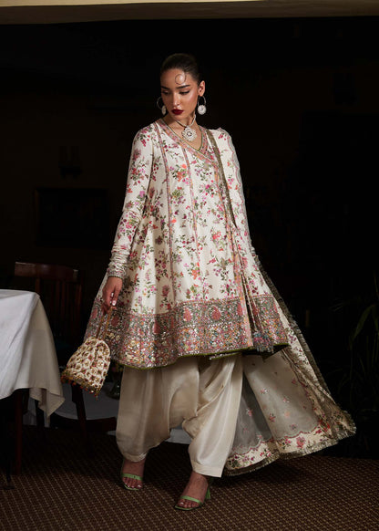 Hussain Rehar | SS Luxury Pret 25 | Inara by Maria Faisal - Registered Vendor of : Hussain Rehar - type : Ladies Clothes - 100% original wedding dresses