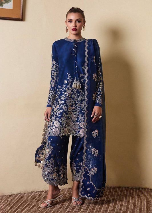 Hussain Rehar | SS Luxury Pret 25 | Twil by Maria Faisal - Registered Vendor of : Hussain Rehar - type : Ladies Clothes - 100% original wedding dresses