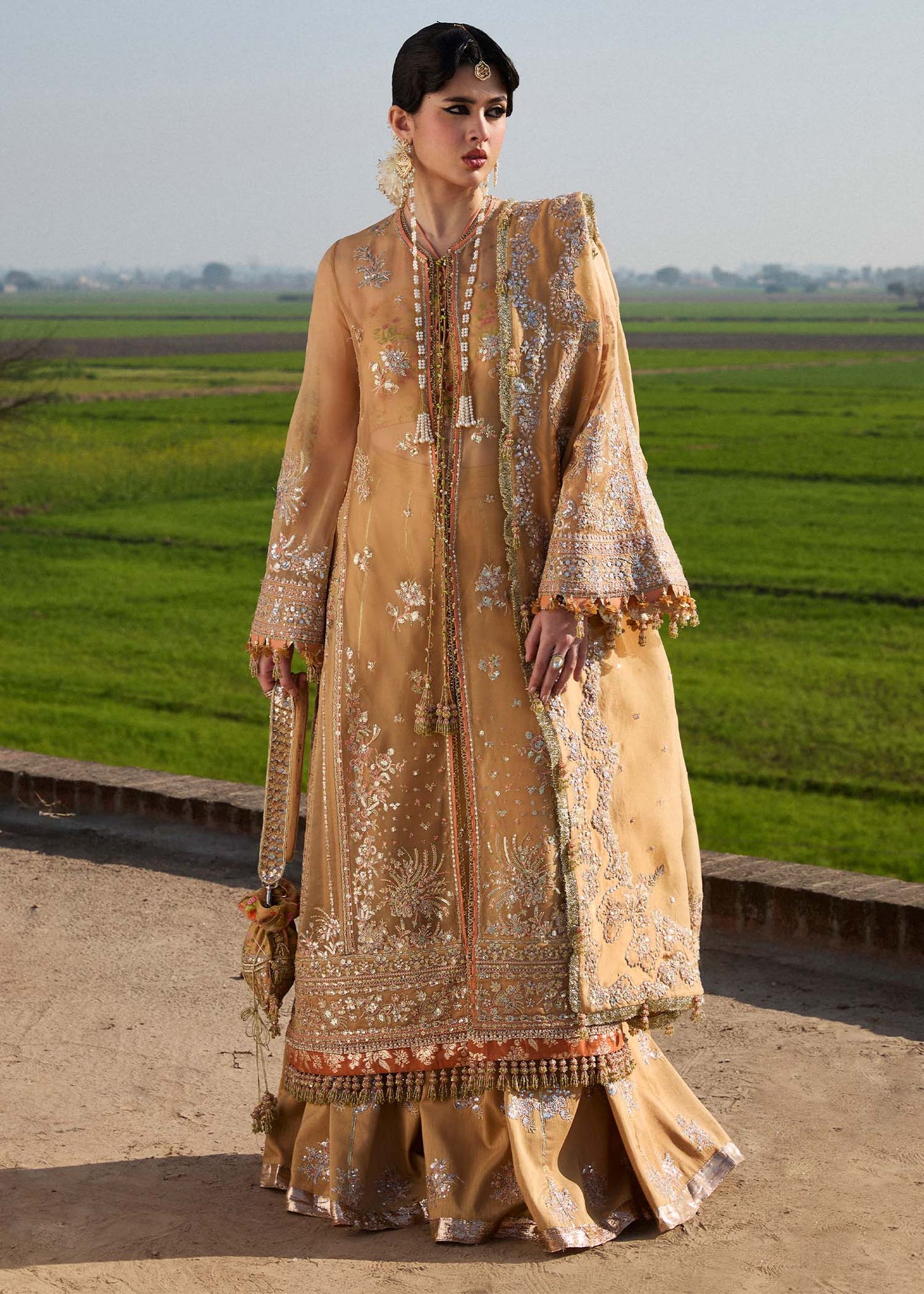 Hussain Rehar | Darlings Festive 25 | Sundal by Maria Faisal - Registered Vendor of : Hussain Rehar - type : Ladies Clothes - 100% original wedding dresses