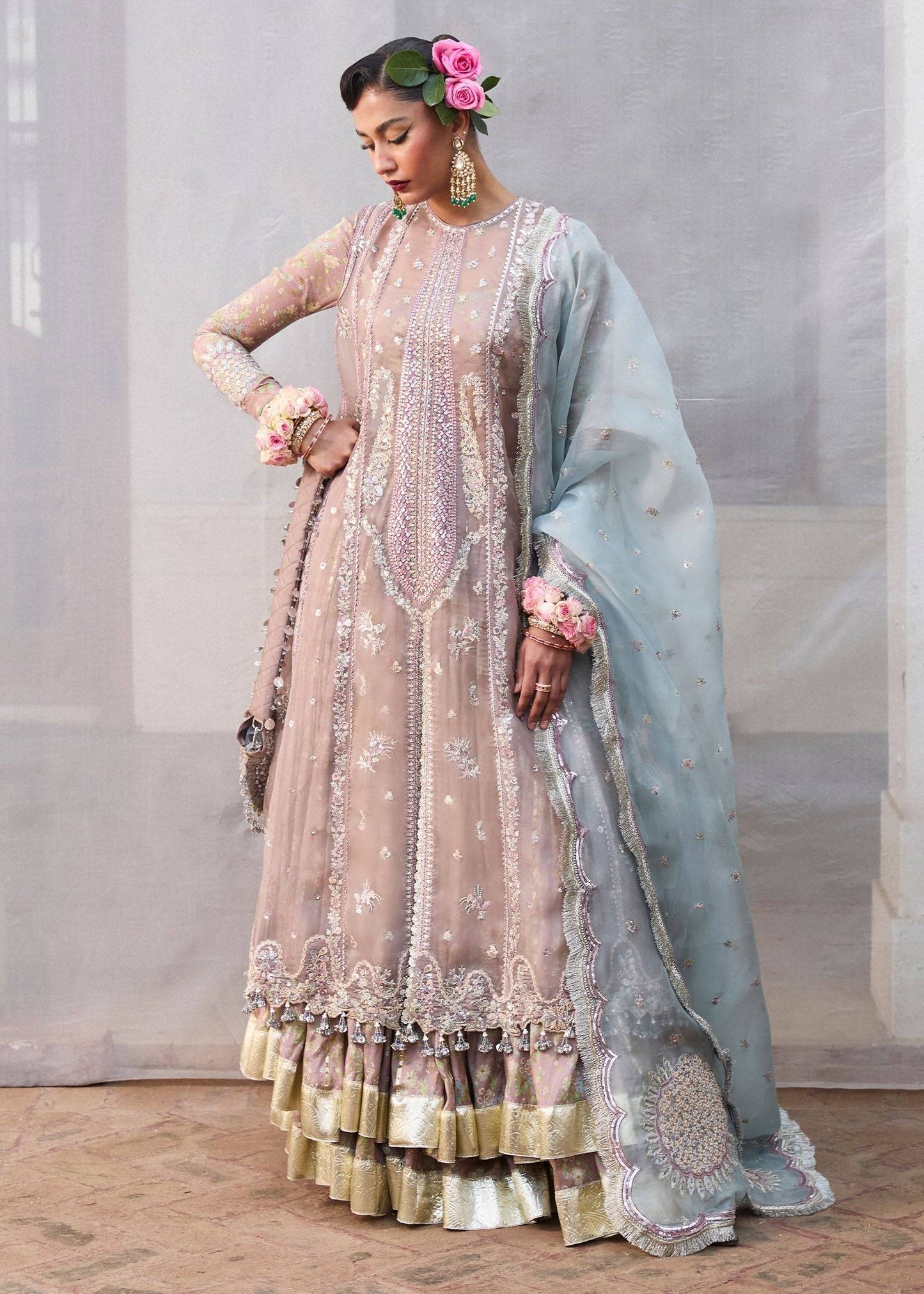 Hussain Rehar | Darlings Festive 25 | Ziniya by Maria Faisal - Registered Vendor of : Hussain Rehar - type : Ladies Clothes - 100% original wedding dresses