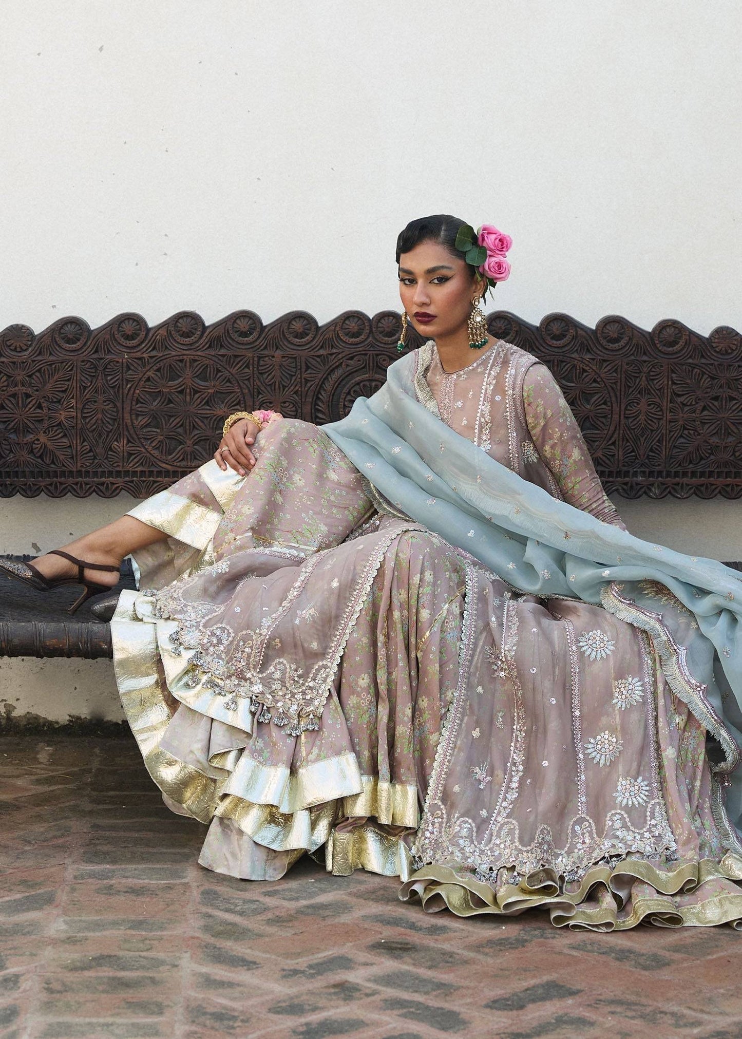 Hussain Rehar | Darlings Festive 25 | Ziniya by Maria Faisal - Registered Vendor of : Hussain Rehar - type : Ladies Clothes - 100% original wedding dresses