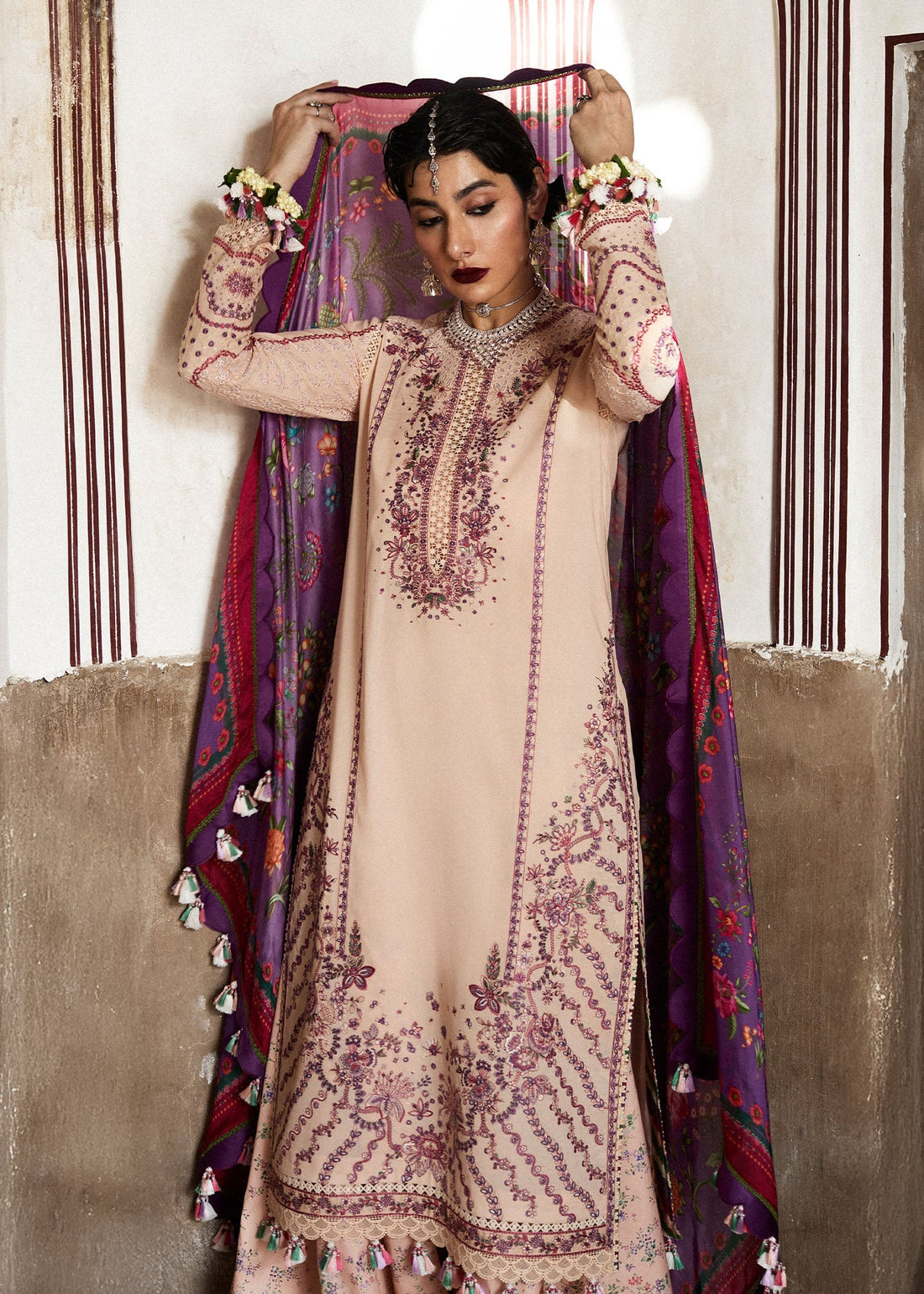 Hussain Rehar | Nirmal SS 25 | Lehr - Ladies Clothes 
