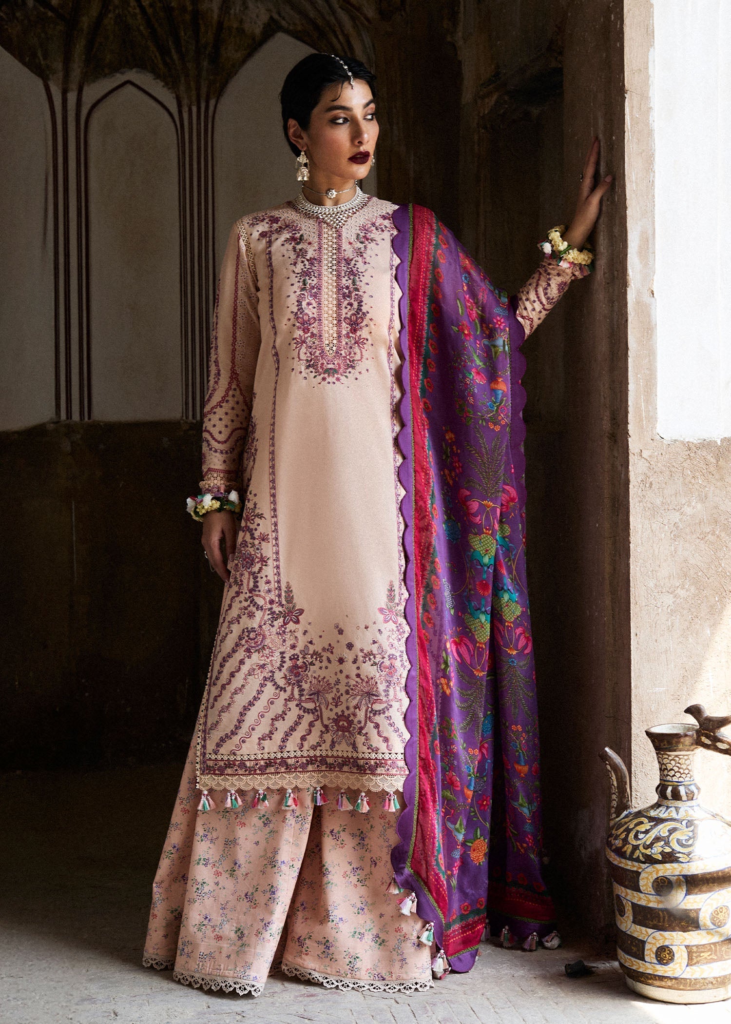 Hussain Rehar | Nirmal SS 25 | Lehr - Ladies Clothes 