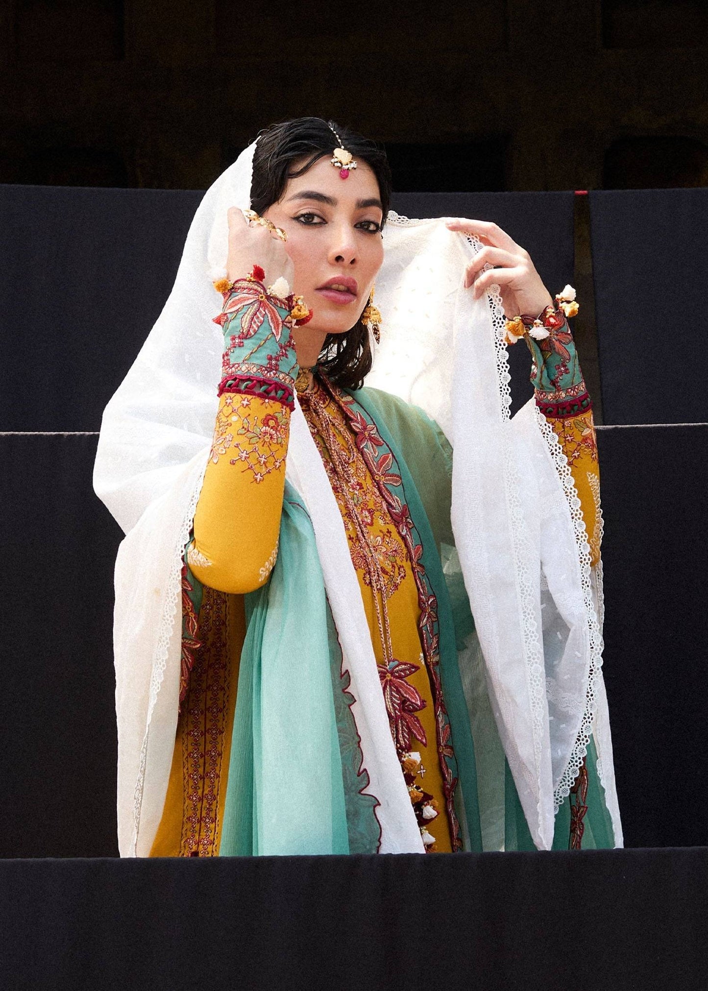 Hussain Rehar | Nirmal SS 25 | Masam by Maria Faisal - Registered Vendor of : Hussain Rehar - type : Ladies Clothes - 100% original wedding dresses