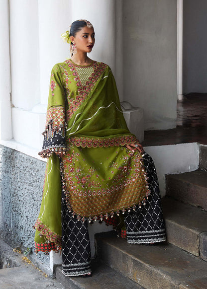 Hussain Rehar | Luxury Lawn 25 | Abass by Maria Faisal - Registered Vendor of : Hussain Rehar - type : Ladies Clothes - 100% original wedding dresses