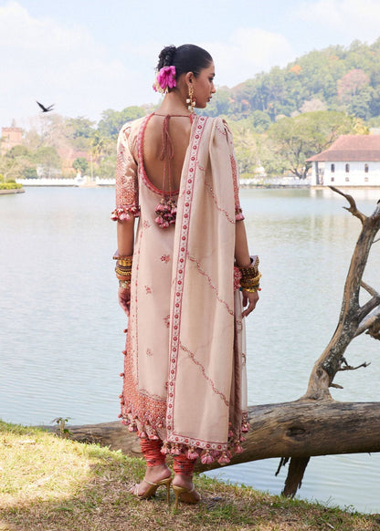 Hussain Rehar | Luxury Lawn 25 | Mari by Maria Faisal - Registered Vendor of : Hussain Rehar - type : Ladies Clothes - 100% original wedding dresses