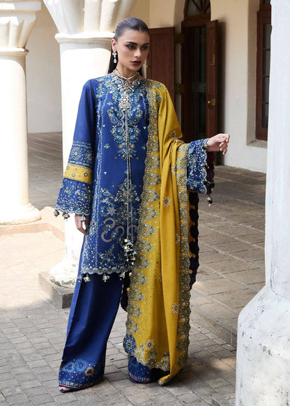 Hussain Rehar | Luxury Lawn 25 | Riviera by Maria Faisal - Registered Vendor of : Hussain Rehar - type : Ladies Clothes - 100% original wedding dresses