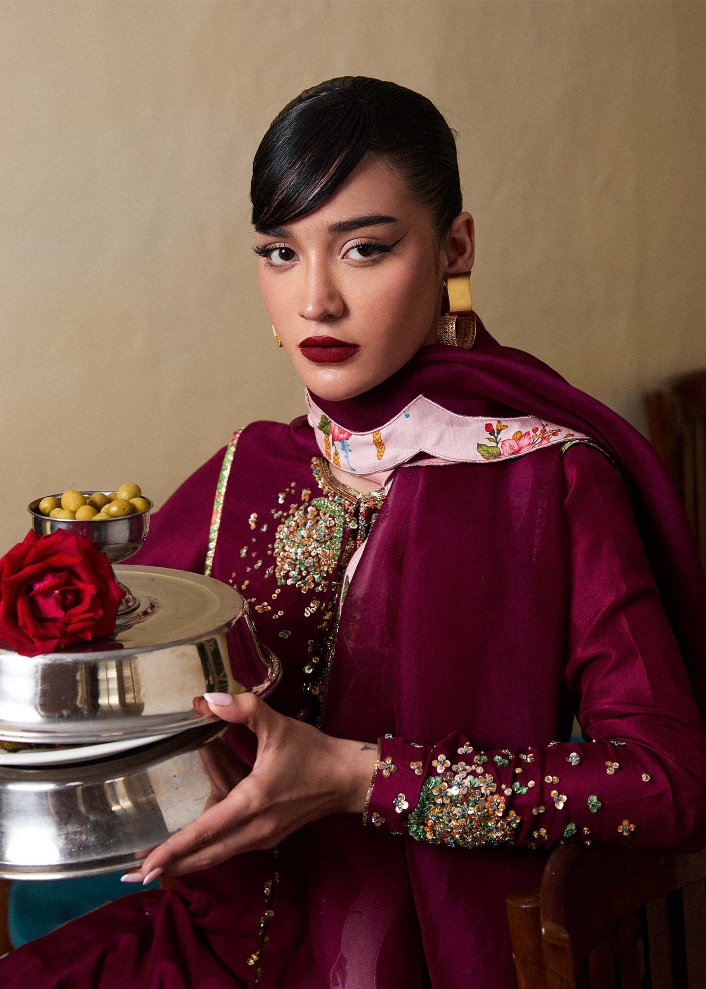 Hussain Rehar | SS Luxury Pret 25 | Impel by Maria Faisal - Registered Vendor of : Hussain Rehar - type : Ladies Clothes - 100% original wedding dresses