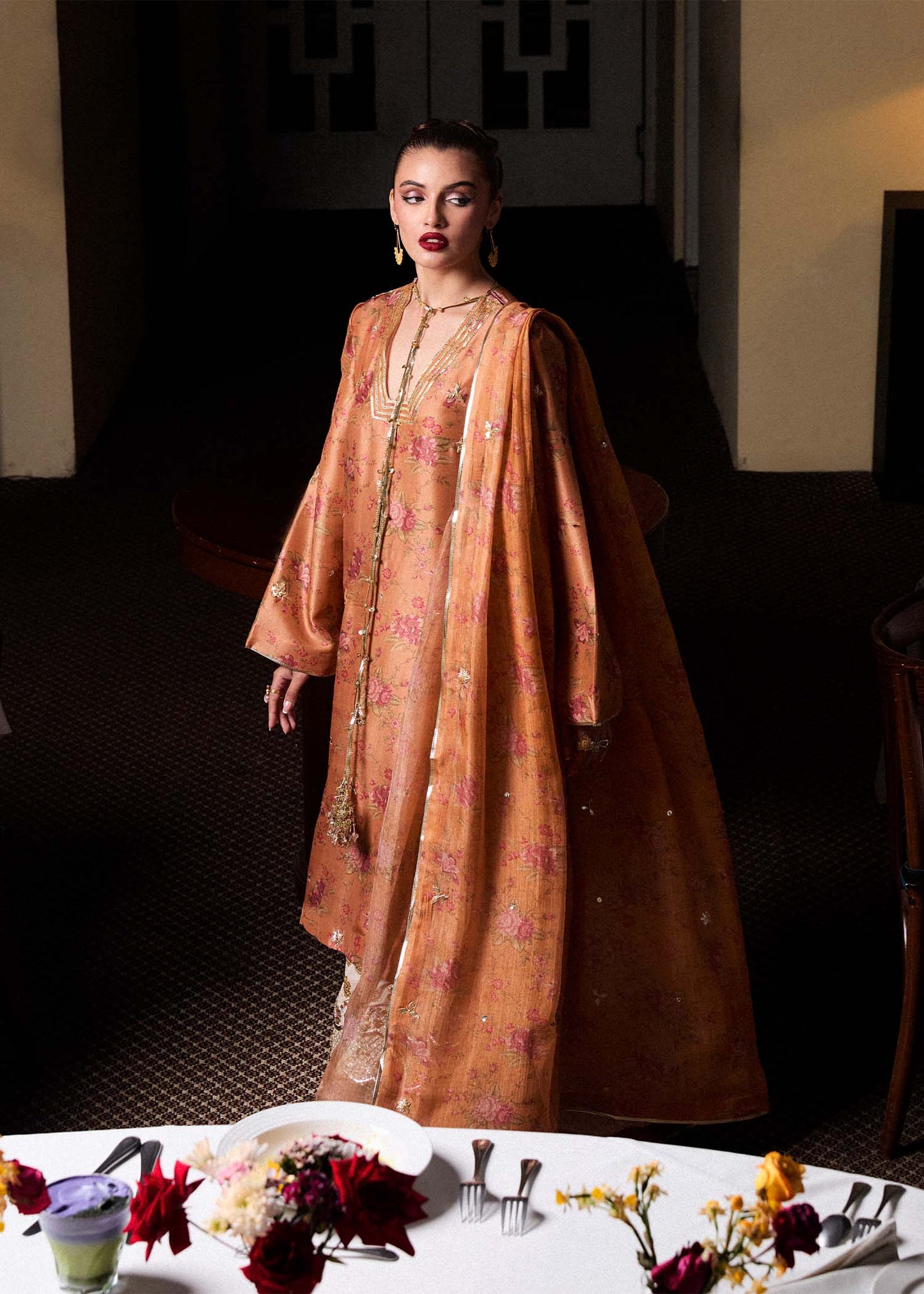 Hussain Rehar | SS Luxury Pret 25 | Dijan by Maria Faisal - Registered Vendor of : Hussain Rehar - type : Ladies Clothes - 100% original wedding dresses