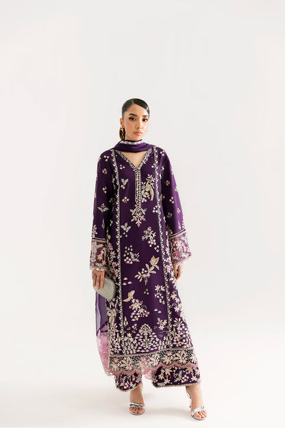 Saira Rizwan | Silk Luxe 26 | ZARMINA - SRLSP-26-03 - Dress - available at Maria Faisal in UK and USA.