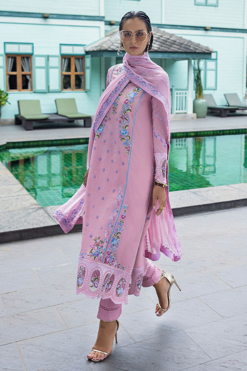 Mushq | Nuvera Raw Silk 26 | Leore - Luxury Dress - available at Maria Faisal in UK and USA.