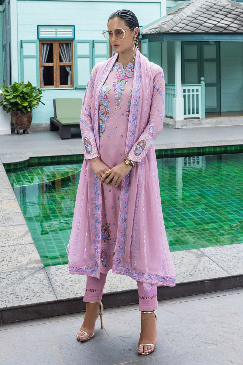 Mushq | Nuvera Raw Silk 26 | Leore - Luxury Dress - available at Maria Faisal in UK and USA.