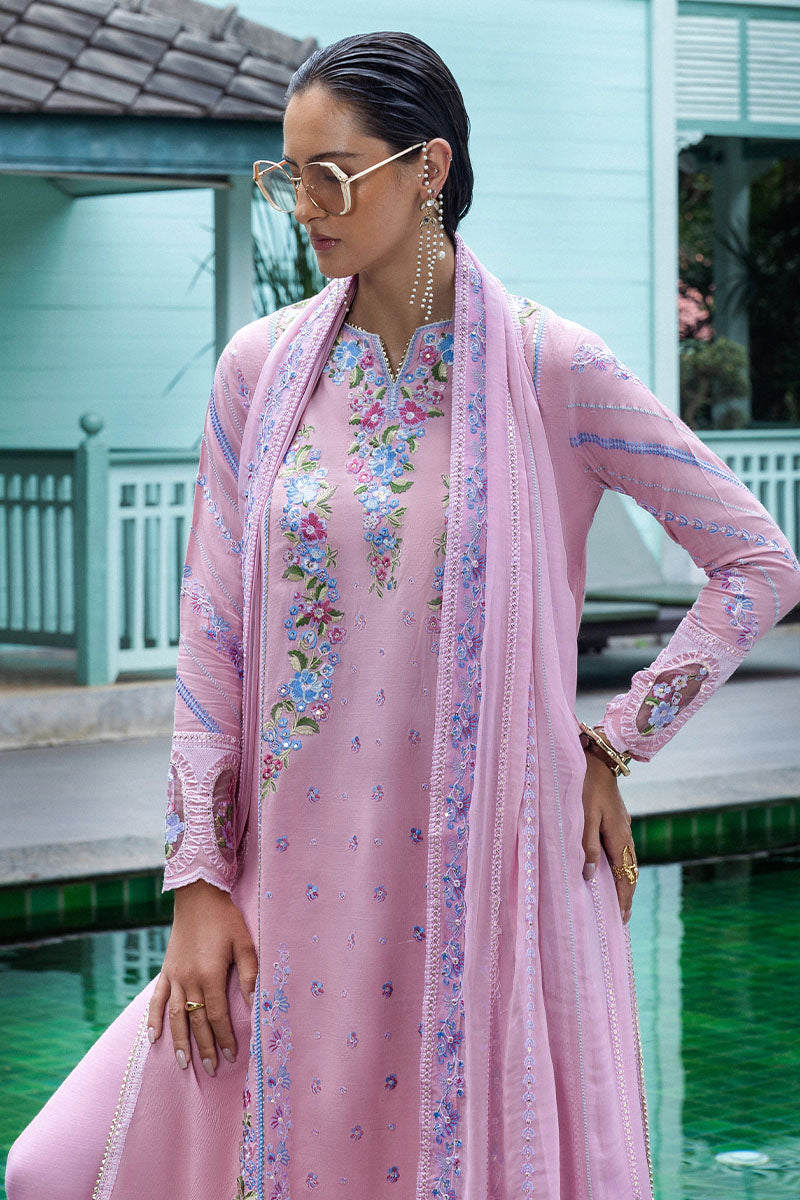Mushq | Nuvera Raw Silk 26 | Leore - Luxury Dress - available at Maria Faisal in UK and USA.