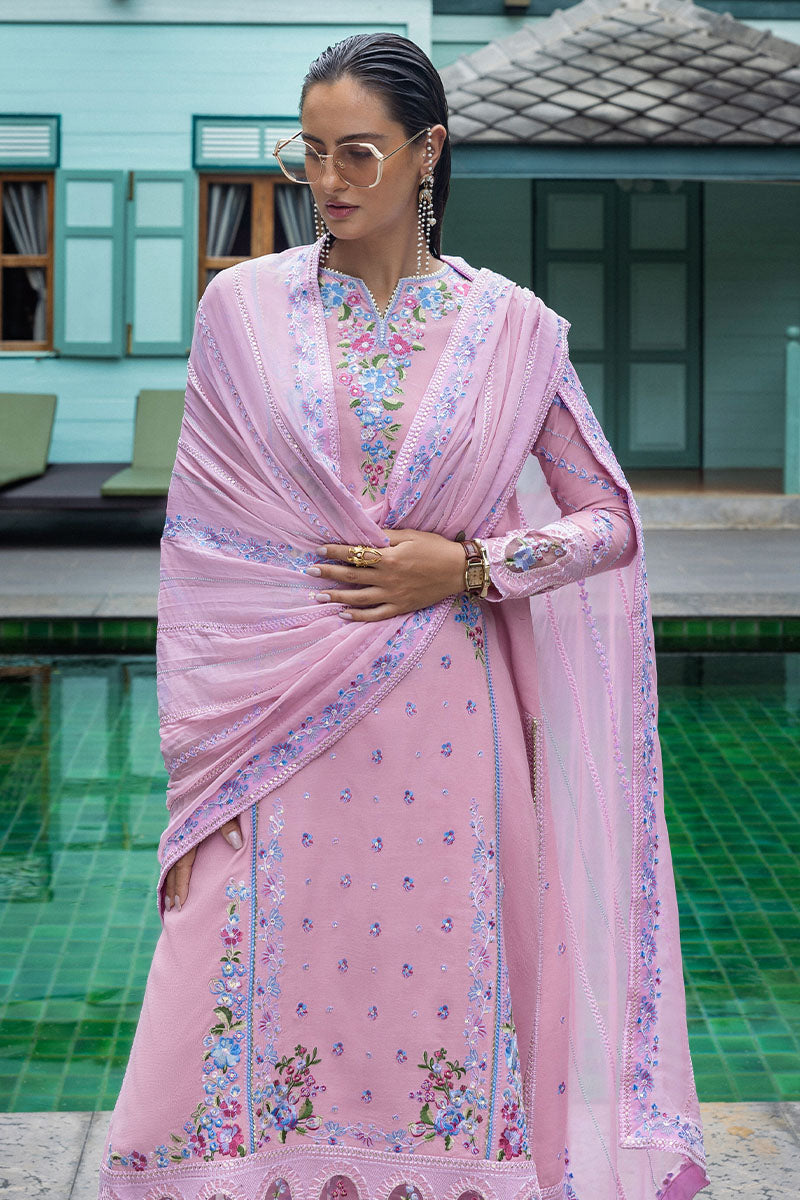 Mushq | Nuvera Raw Silk 26 | Leore - Luxury Dress - available at Maria Faisal in UK and USA.