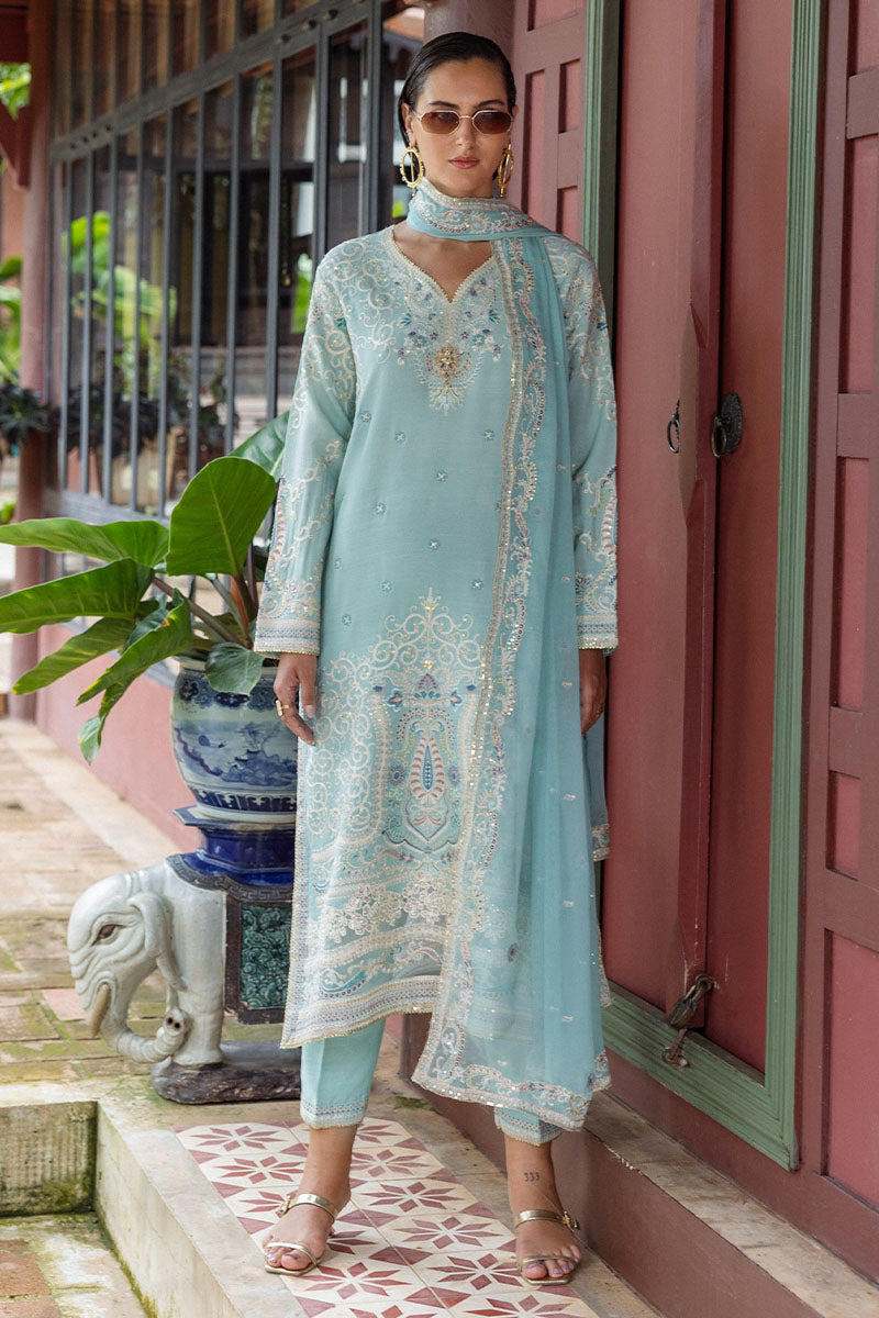 Mushq | Nuvera Raw Silk | Freyelle - Ladies Clothes - Maria Faisal