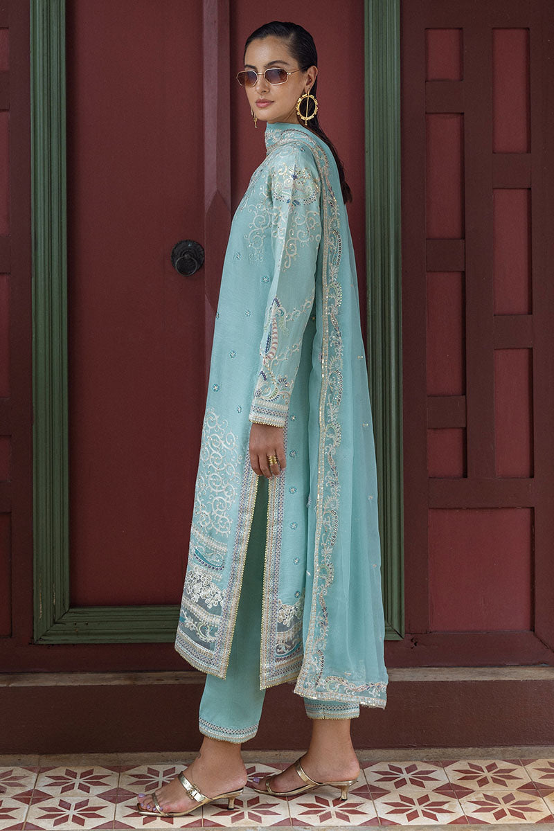 Mushq | Nuvera Raw Silk | Freyelle - Ladies Clothes - Maria Faisal