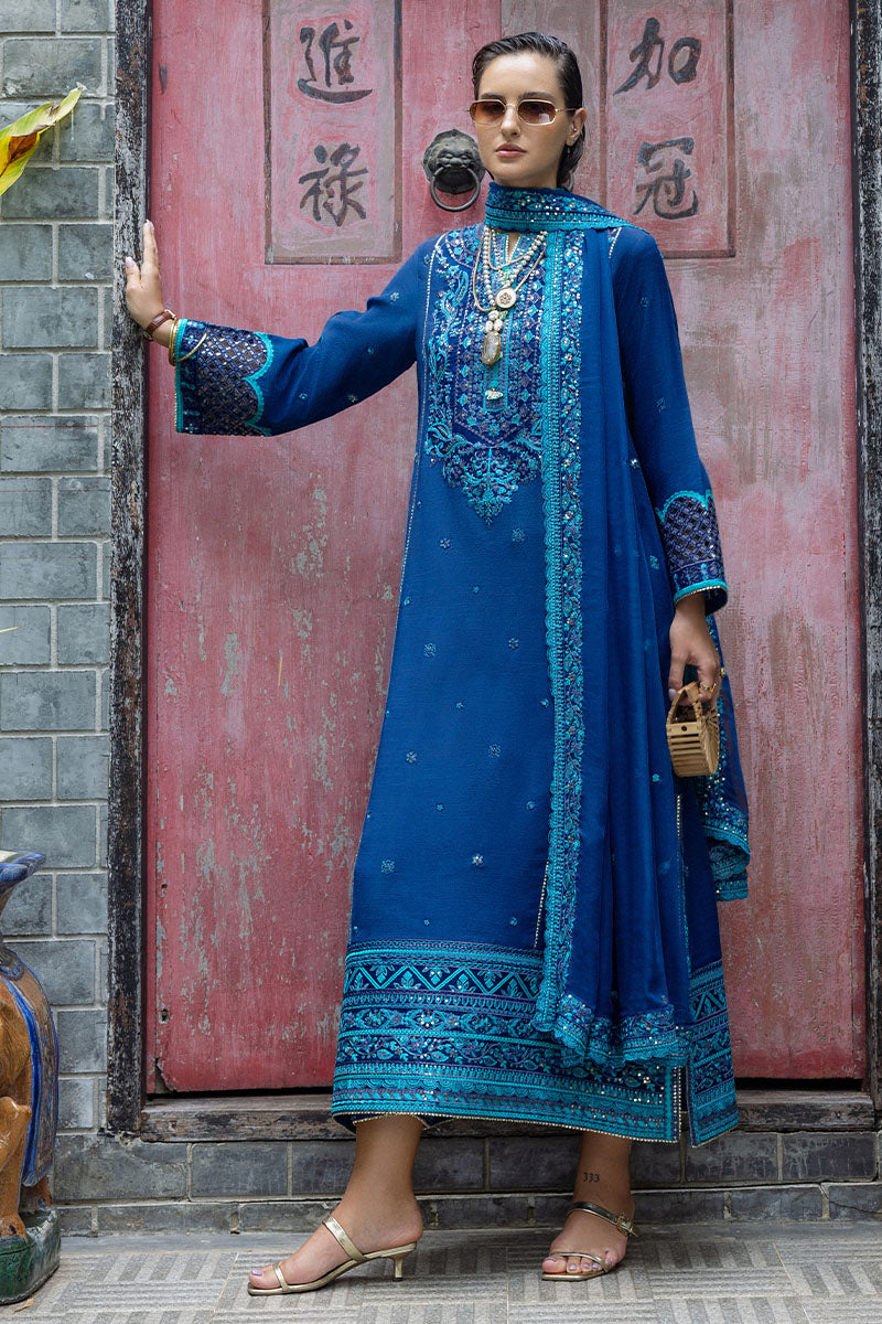 Mushq | Nuvera Raw Silk | Marisette - Ladies Clothes - Maria Faisal