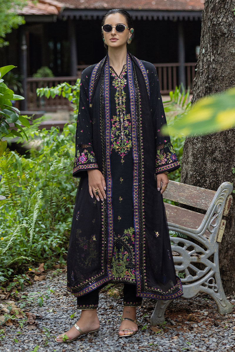 Mushq | Nuvera Raw Silk | Onyxa - Ladies Clothes - Maria Faisal