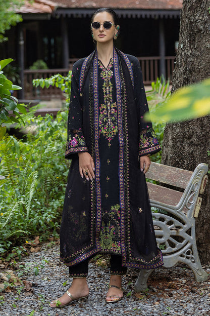 Mushq | Nuvera Raw Silk | Onyxa - Ladies Clothes - Maria Faisal