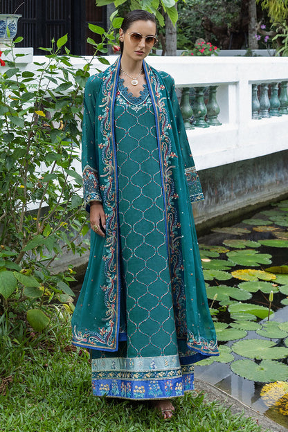 Mushq | Nuvera Raw Silk | Valene - Ladies Clothes - Maria Faisal