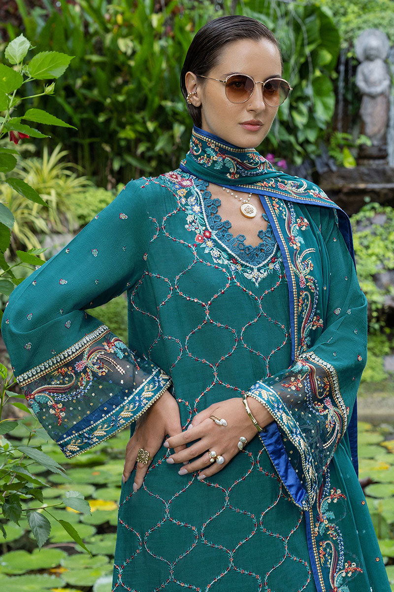 Mushq | Nuvera Raw Silk | Valene - Ladies Clothes - Maria Faisal