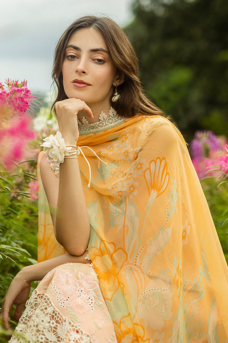 Mushq | Secret Garden Hemline 25 | Moonlit Petals by Maria Faisal - Registered Vendor of : Mushq - type : Ladies Clothes - 100% original wedding dresses