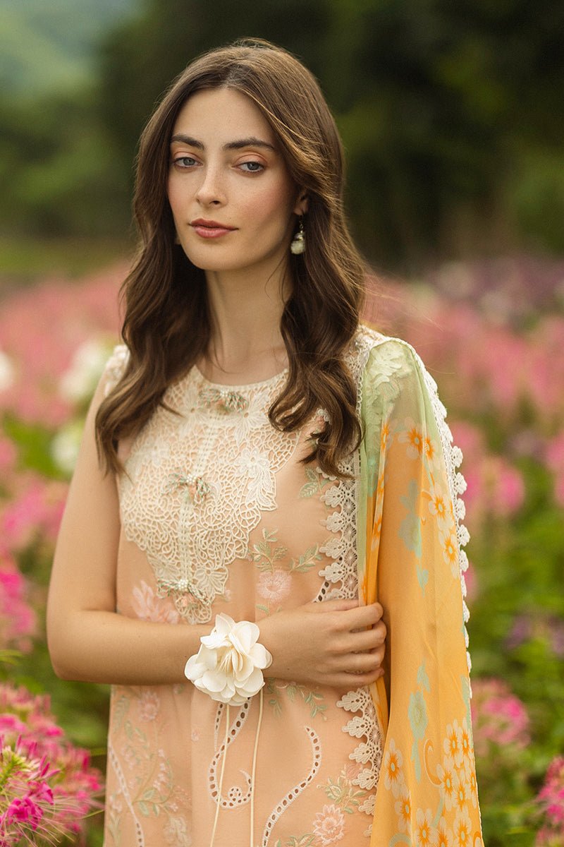 Mushq | Secret Garden Hemline 25 | Moonlit Petals by Maria Faisal - Registered Vendor of : Mushq - type : Ladies Clothes - 100% original wedding dresses