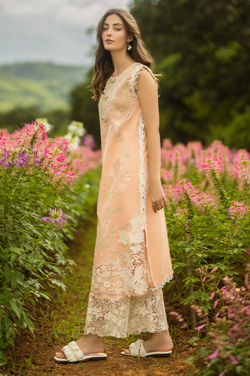 Mushq | Secret Garden Hemline 25 | Moonlit Petals by Maria Faisal - Registered Vendor of : Mushq - type : Ladies Clothes - 100% original wedding dresses