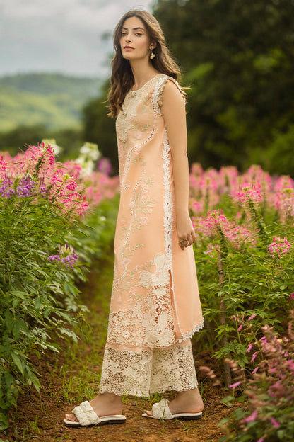 Mushq | Secret Garden Hemline 25 | Moonlit Petals by Maria Faisal - Registered Vendor of : Mushq - type : Ladies Clothes - 100% original wedding dresses
