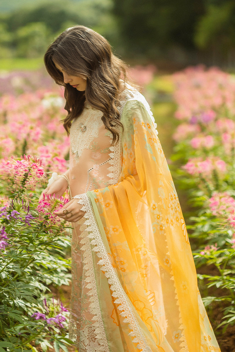 Mushq | Secret Garden Hemline 25 | Moonlit Petals by Maria Faisal - Registered Vendor of : Mushq - type : Ladies Clothes - 100% original wedding dresses