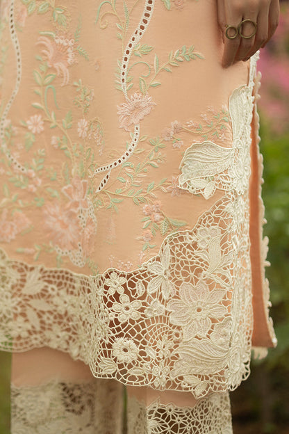 Mushq | Secret Garden Hemline 25 | Moonlit Petals by Maria Faisal - Registered Vendor of : Mushq - type : Ladies Clothes - 100% original wedding dresses