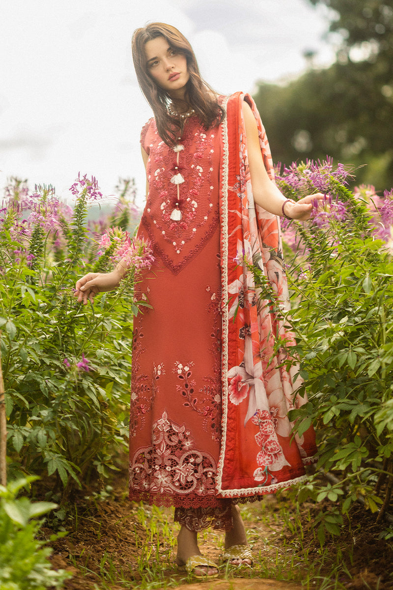 Mushq | Secret Garden Hemline 25 | Dewdrop Garden by Maria Faisal - Registered Vendor of : Mushq - type : Ladies Clothes - 100% original wedding dresses